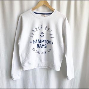 Bizzbee White sweatshirt